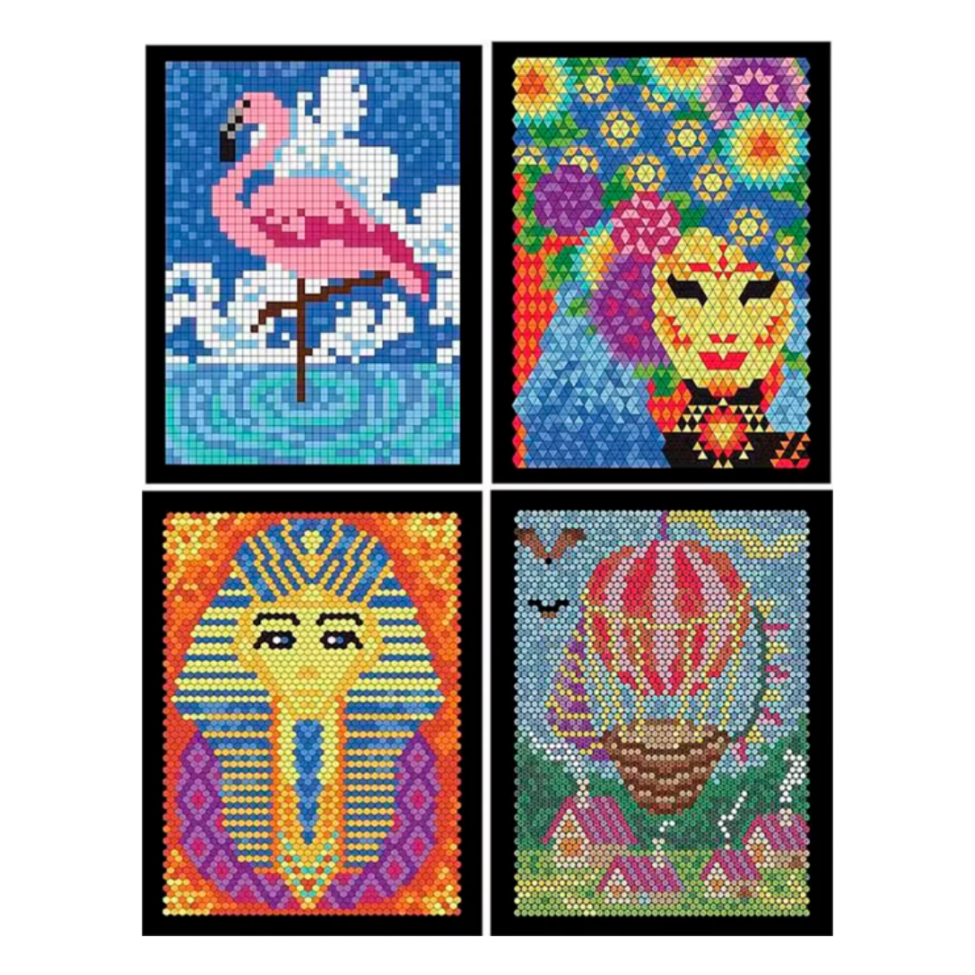 Libro de Colorear Geométrico por Números